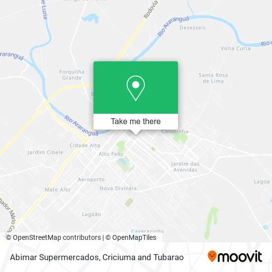 Abimar Supermercados map