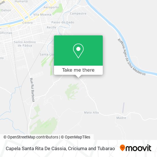 Capela Santa Rita De Cássia map