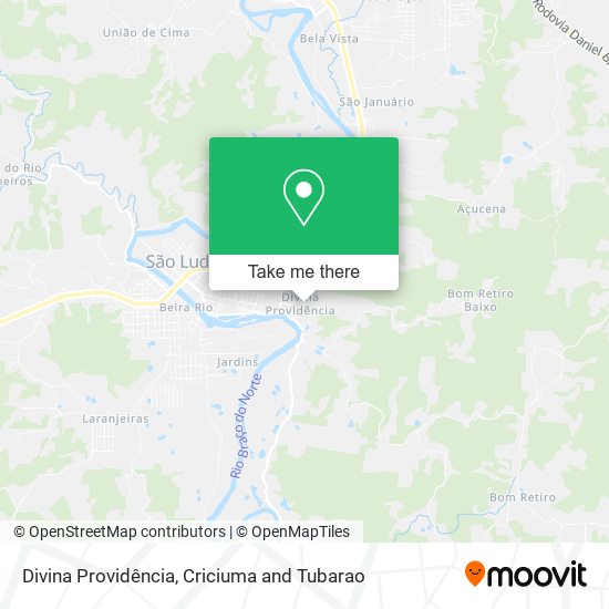 Divina Providência map