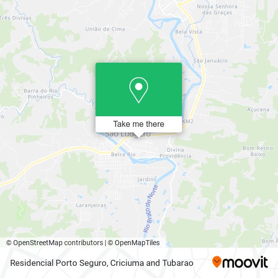 Residencial Porto Seguro map