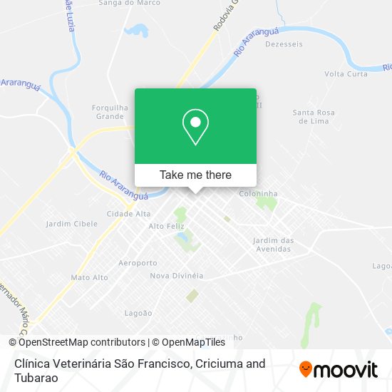 Clínica Veterinária São Francisco map