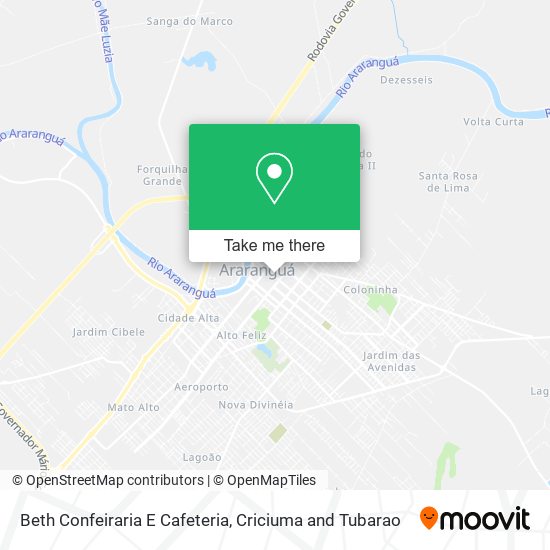 Beth Confeiraria E Cafeteria map