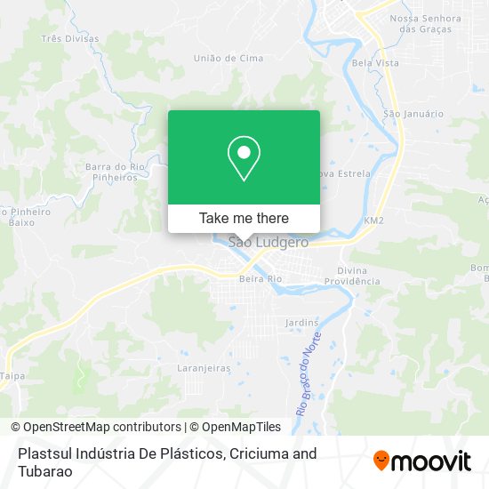 Plastsul Indústria De Plásticos map