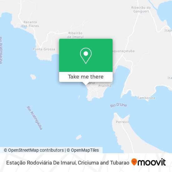 Estação Rodoviária De Imaruí map