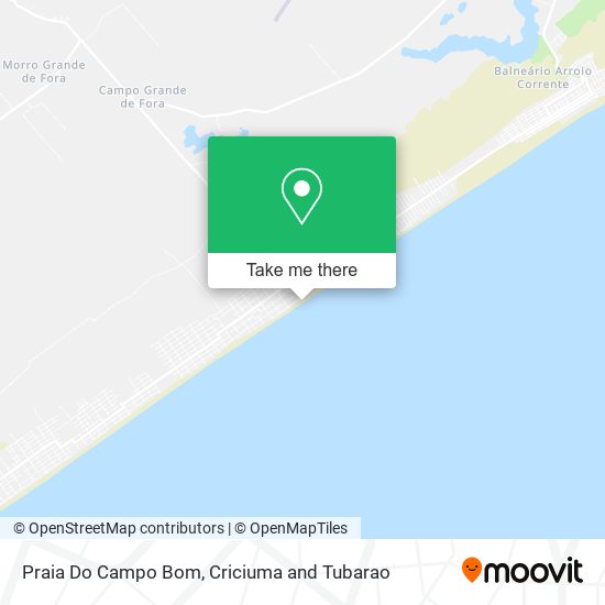Praia Do Campo Bom map