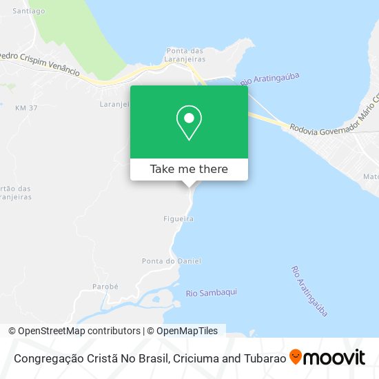 Congregação Cristã No Brasil map