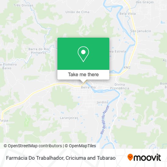 Mapa Farmácia Do Trabalhador