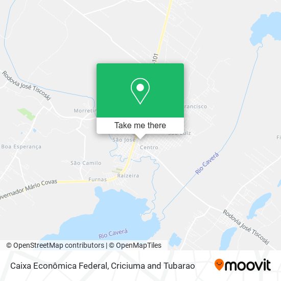 Caixa Econômica Federal map