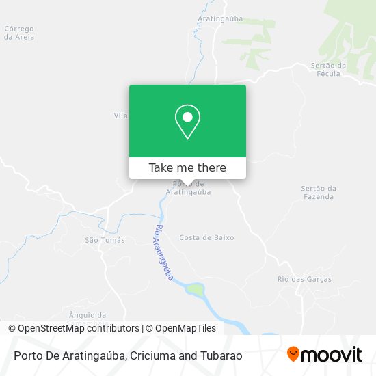 Porto De Aratingaúba map
