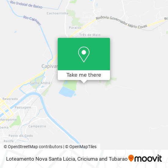 Loteamento Nova Santa Lúcia map