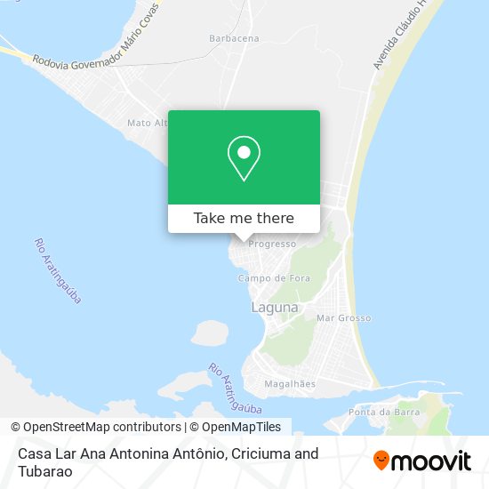 Casa Lar Ana Antonina Antônio map