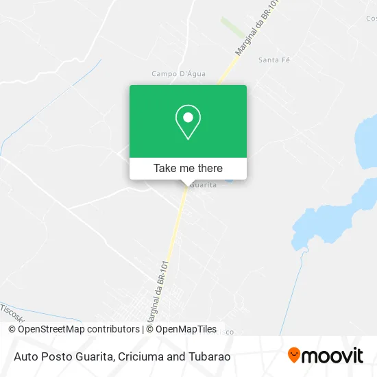 Auto Posto Guarita map