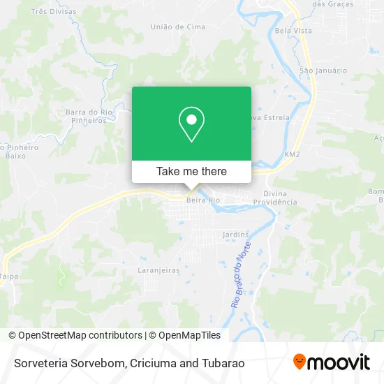 Sorveteria Sorvebom map
