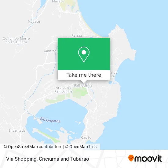 Via Shopping map