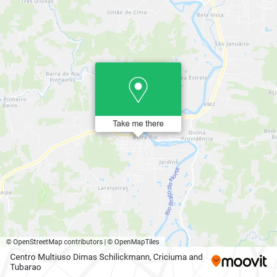 Centro Multiuso Dimas Schilickmann map