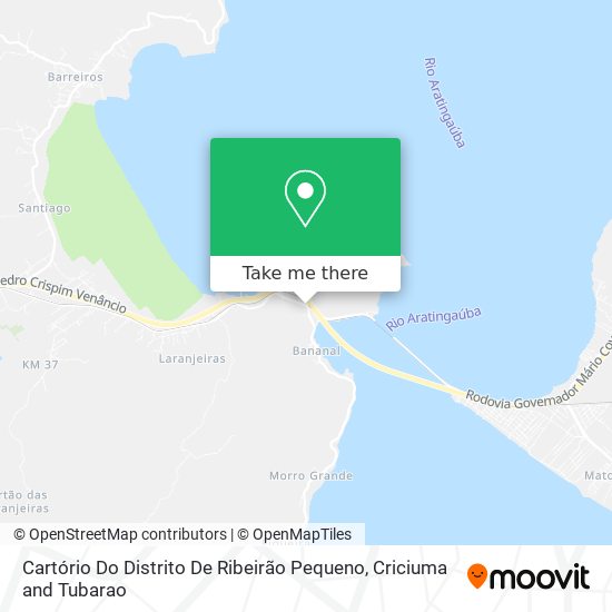Cartório Do Distrito De Ribeirão Pequeno map