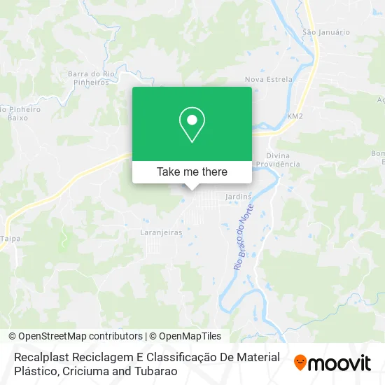 Recalplast Reciclagem E Classificação De Material Plástico map