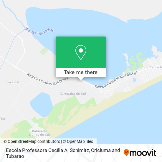 Escola Professora Cecília A. Schimitz map