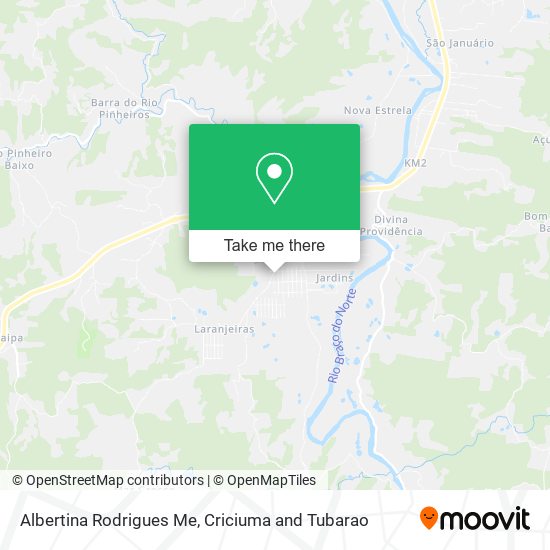 Albertina Rodrigues Me map