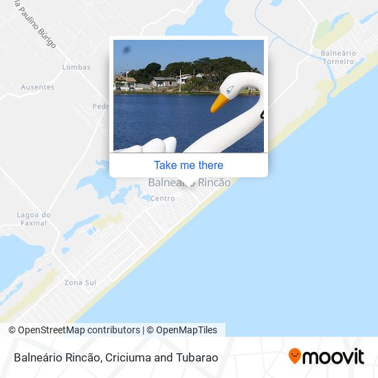 Balneário Rincão map