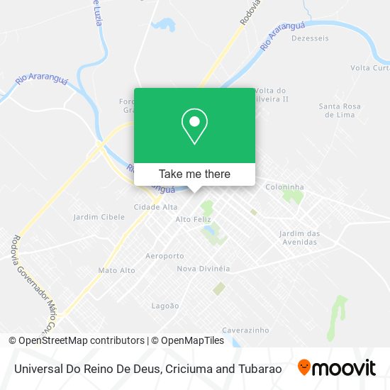 Universal Do Reino De Deus map