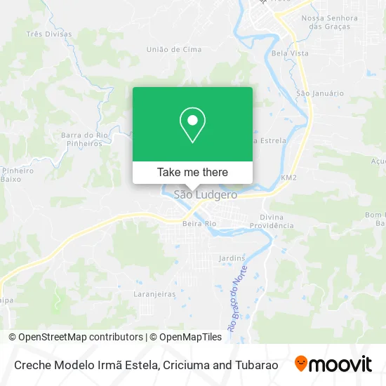 Creche Modelo Irmã Estela map