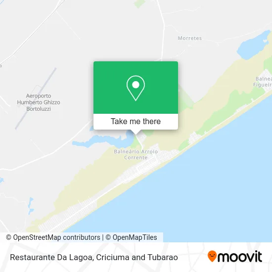 Restaurante Da Lagoa map