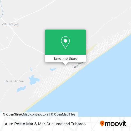 Auto Posto Mar & Mar map