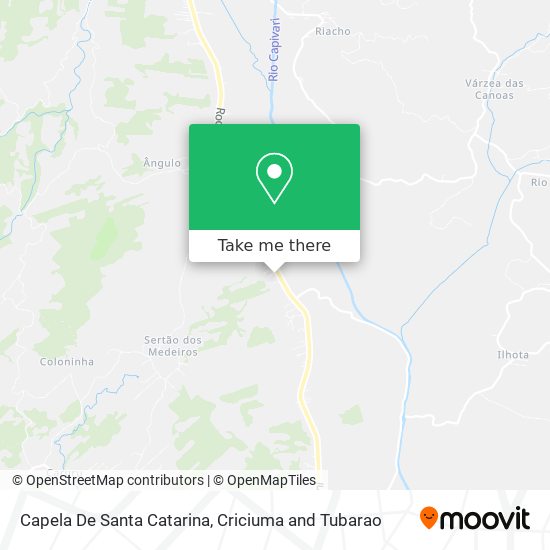 Capela De Santa Catarina map