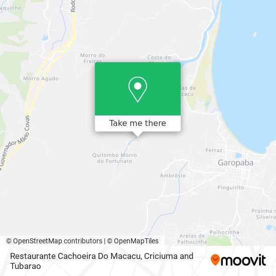 Restaurante Cachoeira Do Macacu map