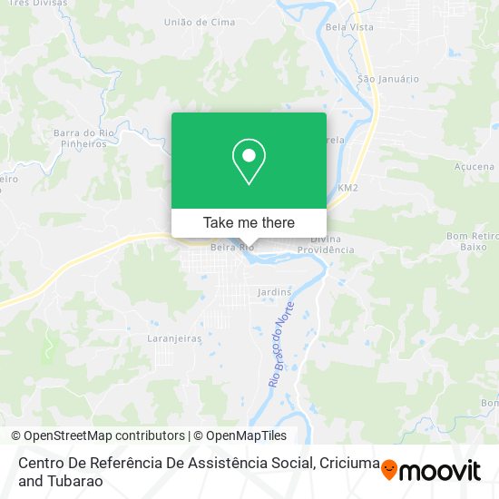 Centro De Referência De Assistência Social map