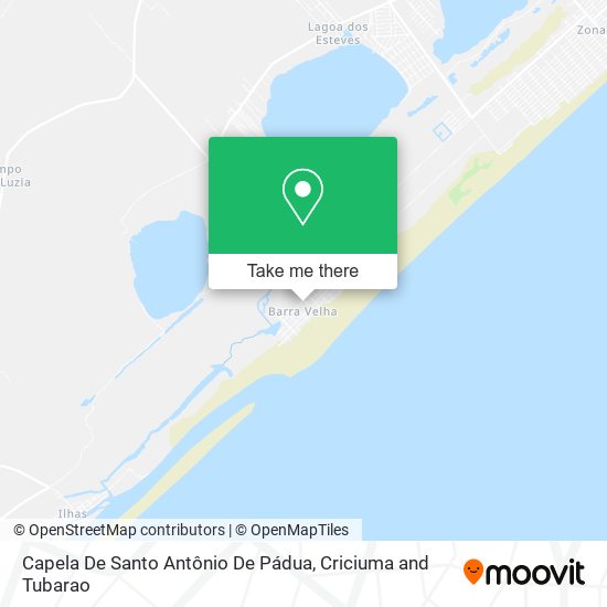 Capela De Santo Antônio De Pádua map