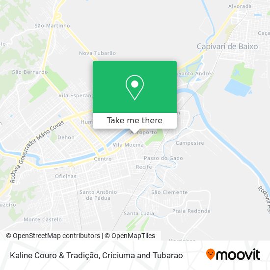 Kaline Couro & Tradição map