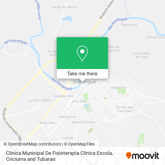 Clínica Municipal De Fisioterapia Clínica Escola map