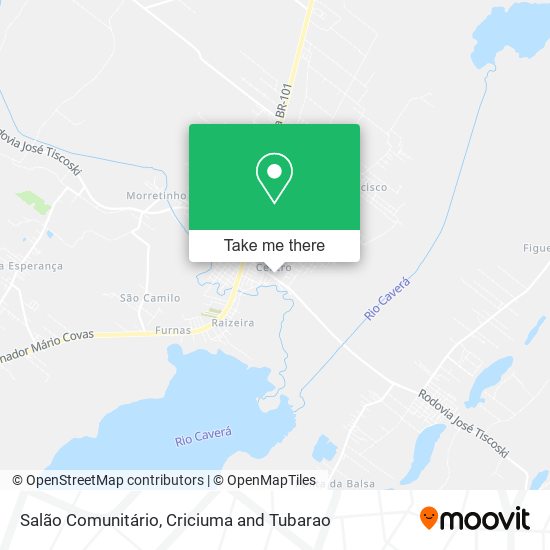 Salão Comunitário map