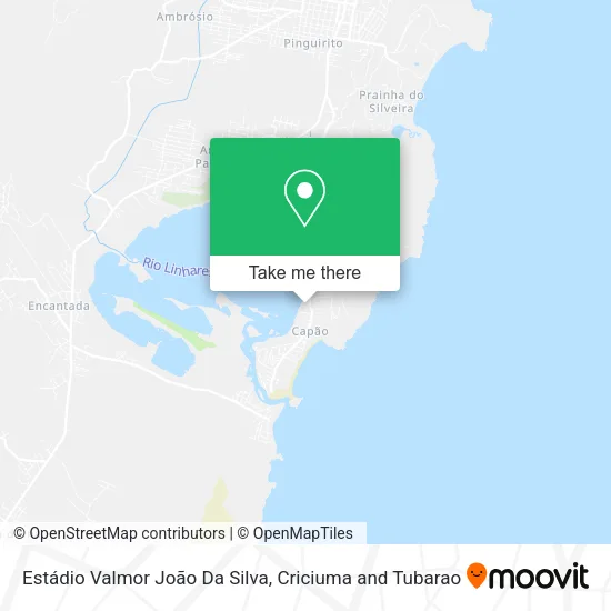 Estádio Valmor João Da Silva map