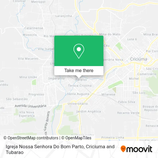 Igreja Nossa Senhora Do Bom Parto map