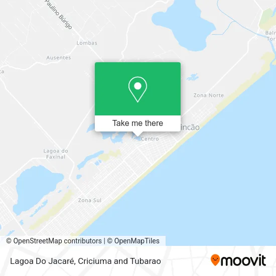 Lagoa Do Jacaré map