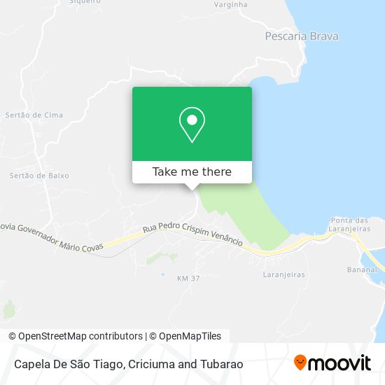 Capela De São Tiago map