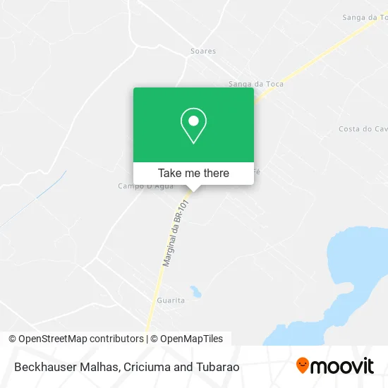 Beckhauser Malhas map