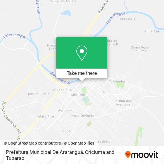 Prefeitura Municipal De Araranguá map