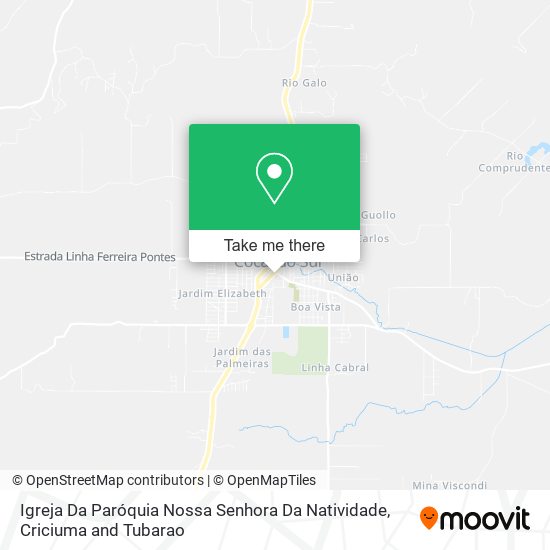 Igreja Da Paróquia Nossa Senhora Da Natividade map