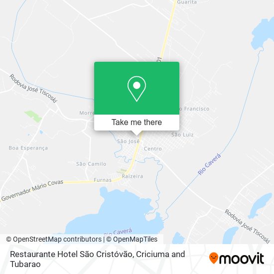 Restaurante Hotel São Cristóvão map