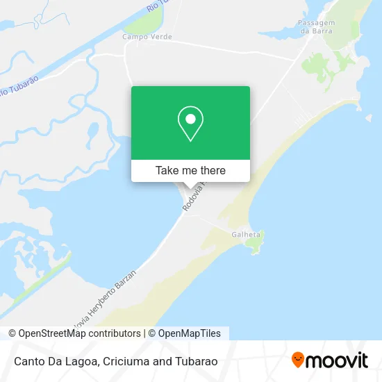 Canto Da Lagoa map