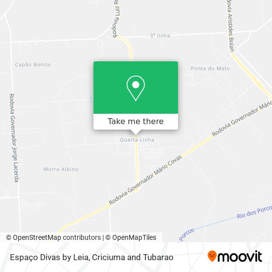 Espaço Divas by Leia map