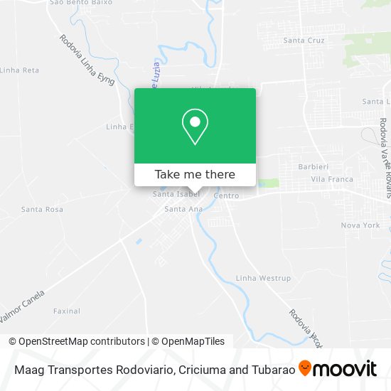 Maag Transportes Rodoviario map