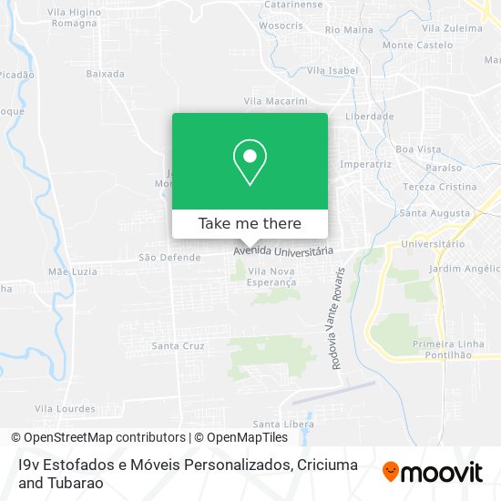 I9v Estofados e Móveis Personalizados map