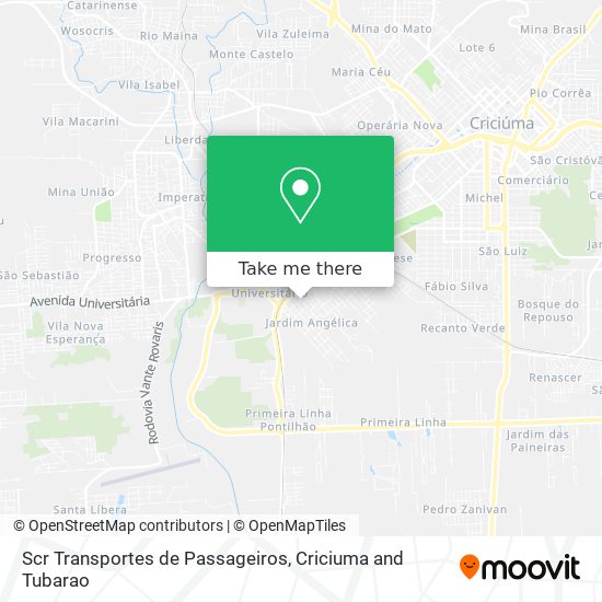Scr Transportes de Passageiros map