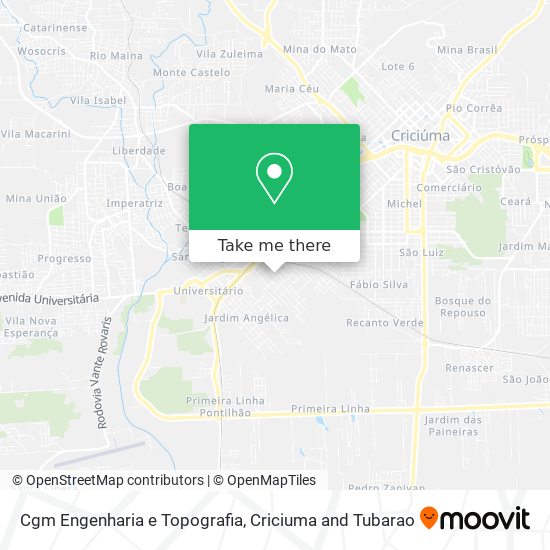 Cgm Engenharia e Topografia map