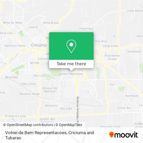 Volnei de Bem Representacoes map